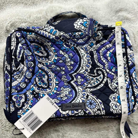 Vera Bradley Iconic Zip In Travel Case in Deep Night Paisley - Picture 1 of 4